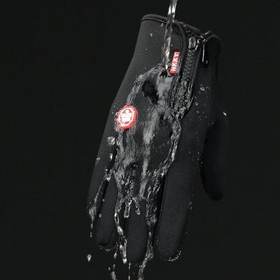 Gant Thermique - WinterCyclingGloves™ - Noir - SecuryBike