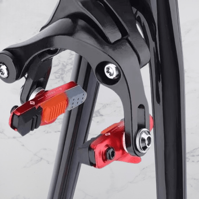 Patin de Frein pour Vélo - BikeBrakeShoes™ - Rouge - SecuryBike
