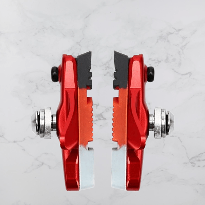 Patin de Frein pour Vélo - BikeBrakeShoes™ - Rouge - SecuryBike