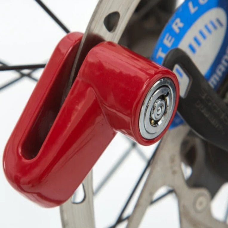 Antivol Pour Moto - MotorcycleAntiTheftLock™ - Rouge - SecuryBike