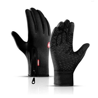 Gant Thermique - WinterCyclingGloves™ - Noir - SecuryBike