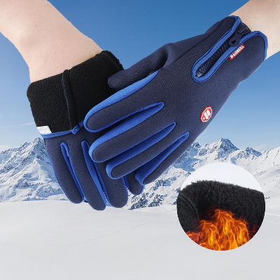 Gant Thermique - WinterCyclingGloves™ - Bleu Foncé